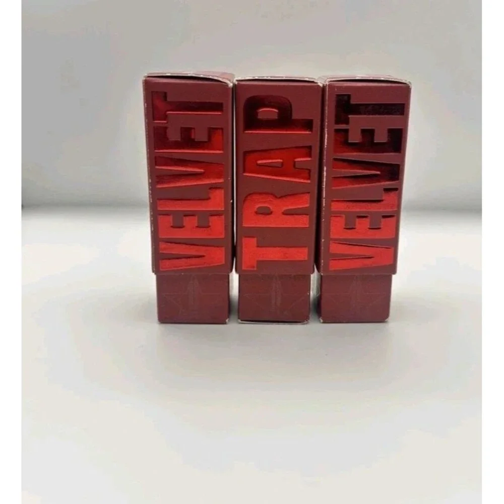 Jeffree Star Velvet Trap Lipstick Shade (Entrapment) New Lot Of 3